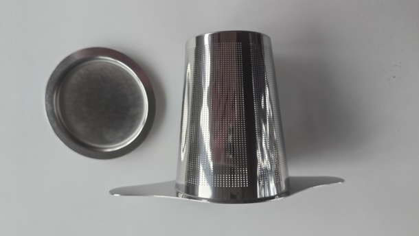 Čajové sitko nerez - Ø 6 x 6,5 cm