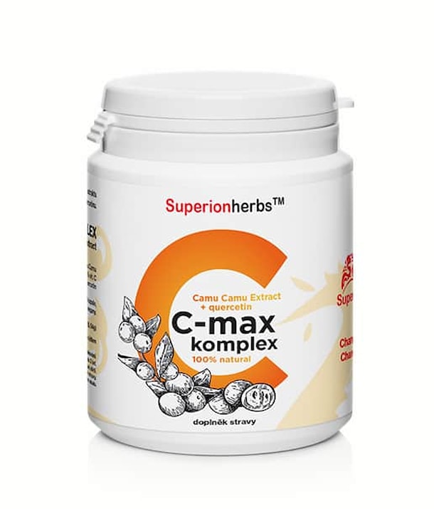 C-MAX komplex – přírodní zdroj vitaminu C - 90 kapslí