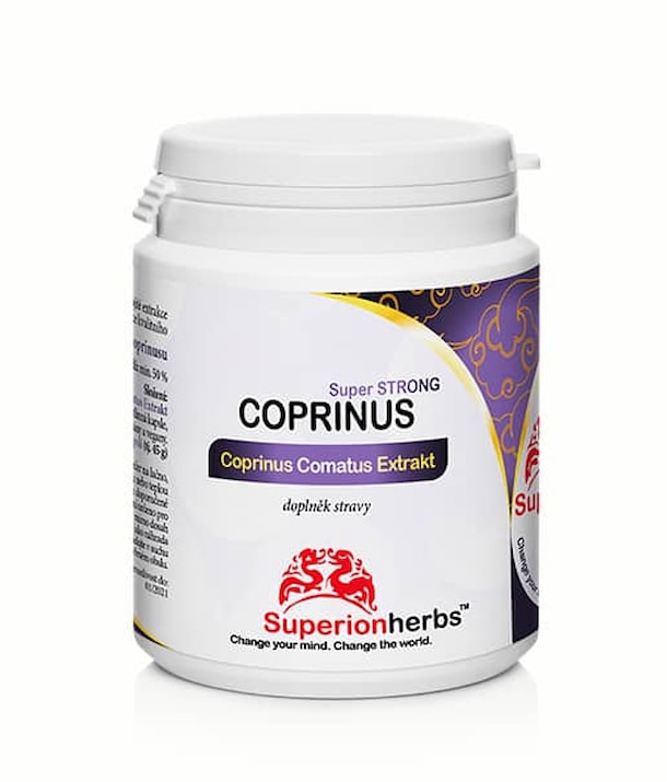 Coprinus Comatus extrakt z hnojníku obecného - 90 kapslí