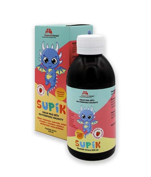 Supík – sirup pre deti na podporu imunity - 200 ml