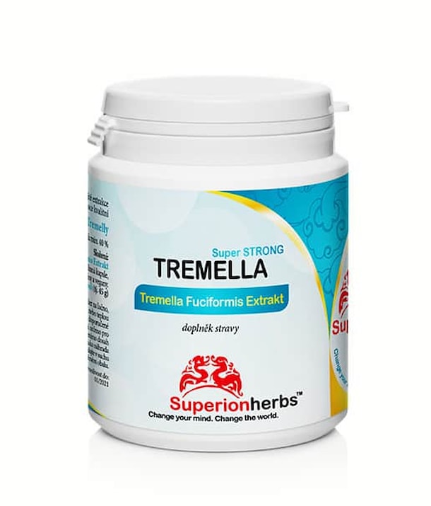 Tremella – Rosolovka riasotvará – 90 kapsúl