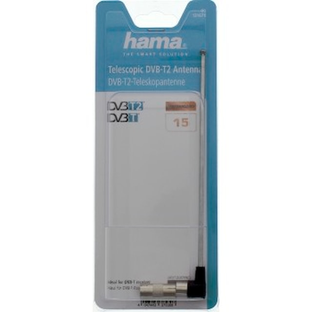 Hama DVB-T2/DAB/FM teleskopická anténa, pasivní