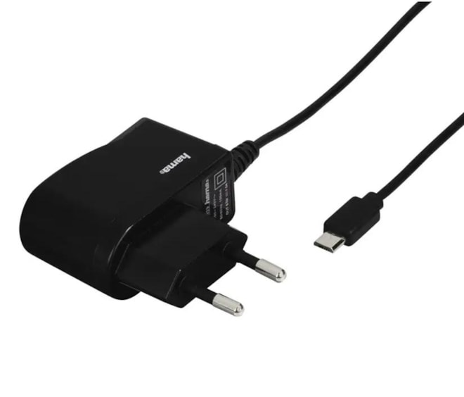 Hama síťová nabíječka s kabelem, micro USB, 1 A