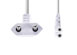 Kabel síťový C7 230V 2m k TV-audio-video přístrojům
