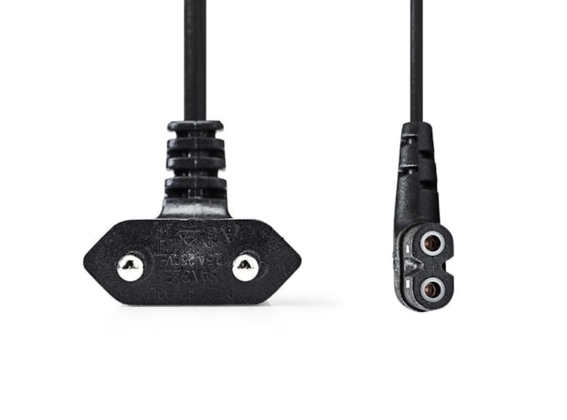 Kabel síťový C7 230V 3m k TV/audio/video přístrojům