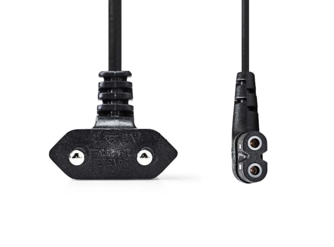 Kabel síťový C7 230V 3m k TV-audio-video přístrojům