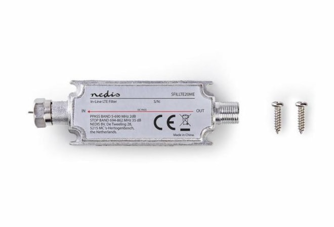 LTE filtr 694 - 862 MHz, -2.7 dB