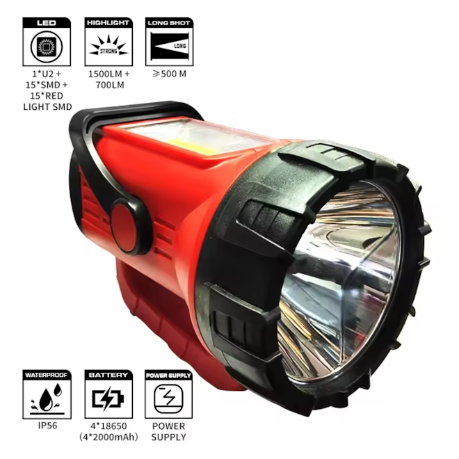 Warsun G63 ruční nabíjecí svítilna