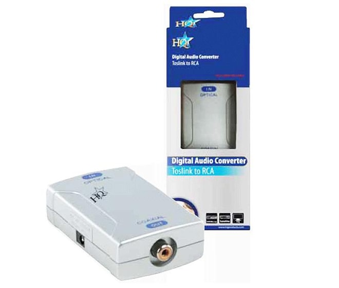 digitální audio konvertor z Toslink do RCA