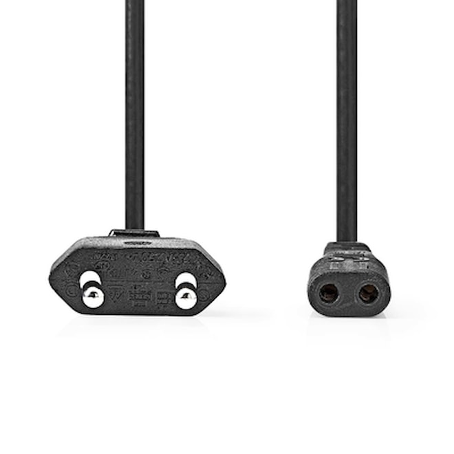 kabel síťový 230V 2m k holícím strojkům kroucený