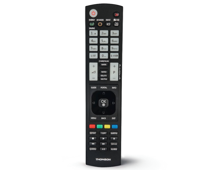 univerzální ovladač pro TV LG 