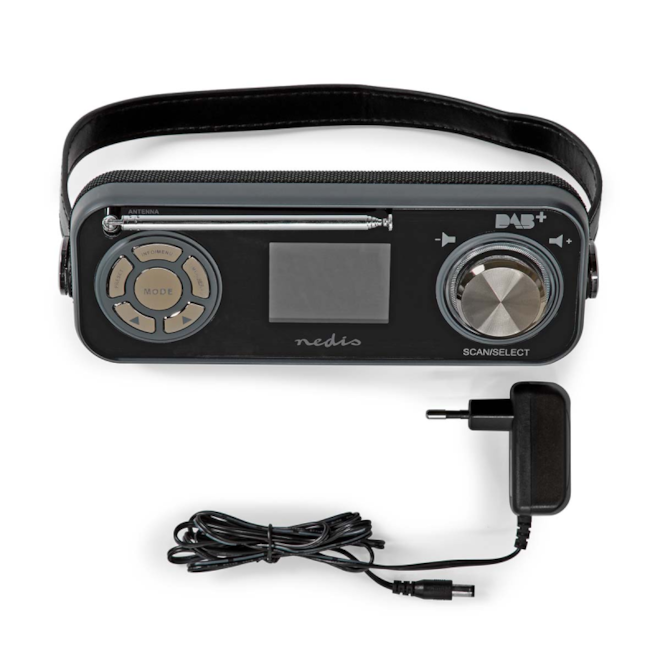 Nedis RDDB5200BK DAB+