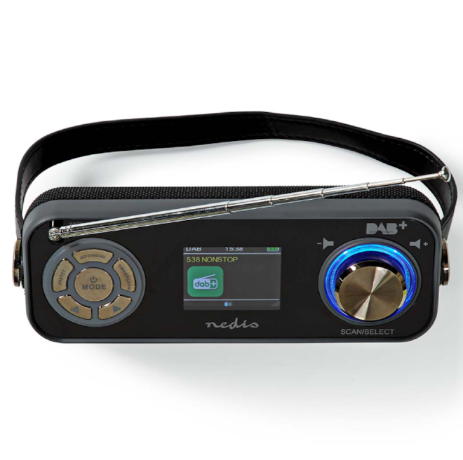 Nedis RDDB5200BK DAB+