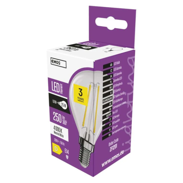 Emos LED E14 1,8W neutrální bílá