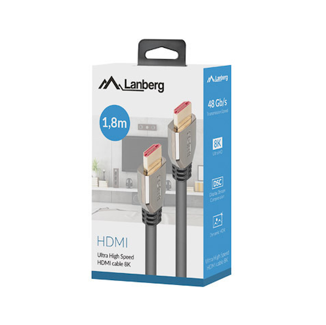 Landberg HDMI v2.1 1,8m