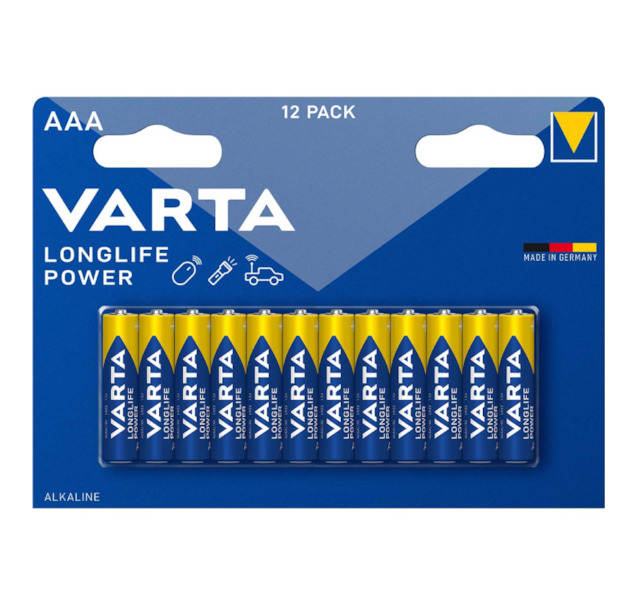 VARTA High Energy AAA 1,5V mikrotužková (LR3) 12ks