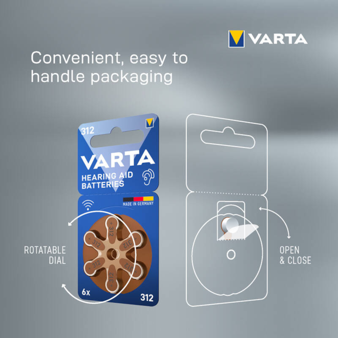 Varta 312 PR41