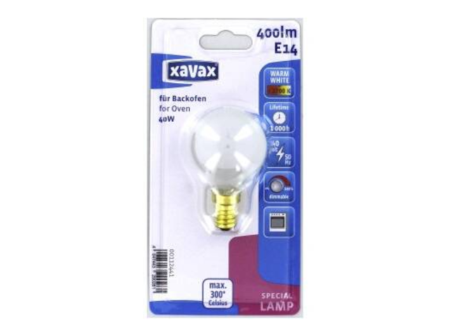 Xavax E14 40W 300C° 230V 400lm do trouby