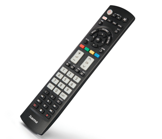 univerzální ovladač pro TV Panasonic
