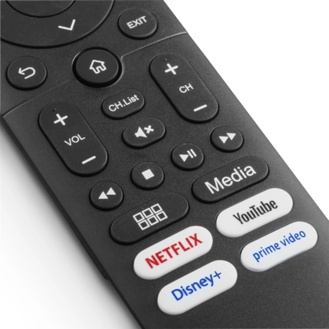 univerzální ovladač pro TV Hisense