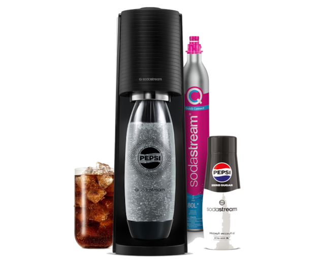 Sodastream TERRA Black Pepsi Zero Megapack