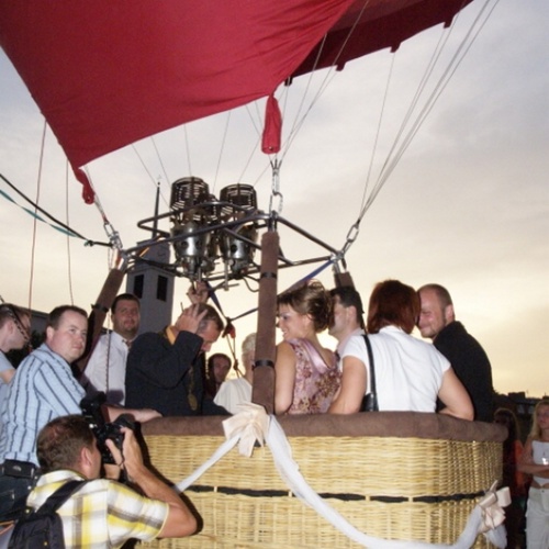 Věra a Milan - svatba v balónu 2006 (2)