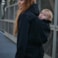 Softshellová těhotenská a nosící bunda (přední/zadní nošení), černá, Jožánek