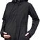 Softshellová těhotenská a nosící bunda (pro přední nošení), černá, Jožánek S/M