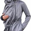 Softshellová těhotenská a nosící bunda (pro přední nošení), šedý melír, Jožánek