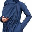 Softshellová těhotenská a nosící bunda (pro přední nošení), tmavě modrá, Jožánek