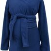 Těhotenský a nosící zavinovací fleecový kabátek, tmavě modrý, Jožánek L/XL