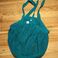 Síťovinová taška z biobavlny - modrozelená, Tierra Organica