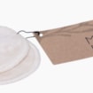 Kosmetický tampon pratelný z biobavlněného sametu - malý (7 cm) 2 ks, Casa Organica