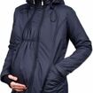 Zimní vyteplená bunda pro těhotné a nosící ženy, černá, Jožánek