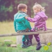 Unuo Softshellová bunda s fleecem Melír šedý, zip limetkový 128/134