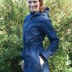 Softshellová těhotenská a nosící bunda (přední/zadní nošení), tmavě modrá, Jožánek