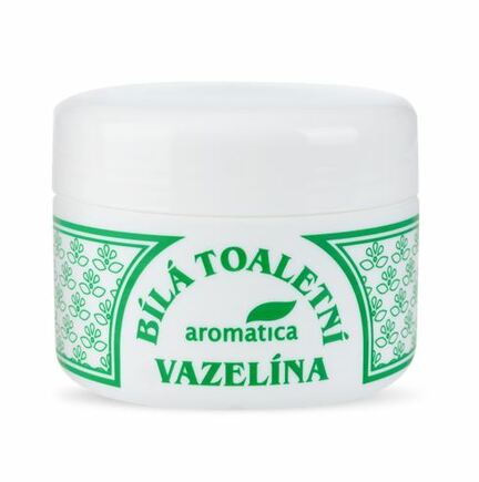 Bílá toaletní vazelína s vit. E 100ml, Aromatica