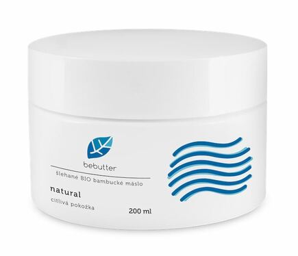 Bebutter Šlehané BIO bambucké máslo natural 200ml