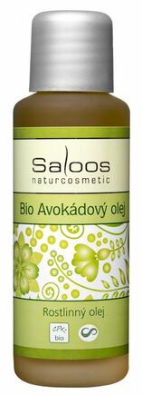 Bio Avokádový olej 50ml, Saloos