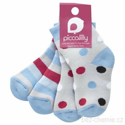 Chlapecké ponožky barevné (2 páry), Piccalilly