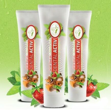 Dental Activ - dětský zubní gel 100ml, Missiva