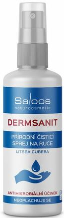Dermsanit antimikrobiálny bezoplachový sprej na ruky 50ml, Saloos