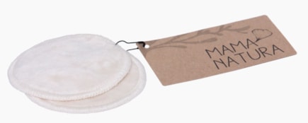 Kosmetický tampon pratelný z biobavlněného sametu - malý (7 cm) 2 ks, Casa Organica
