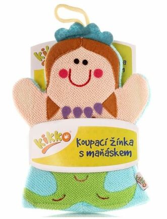 Koupací maňásek - mořská panna (bavlna), Kikko