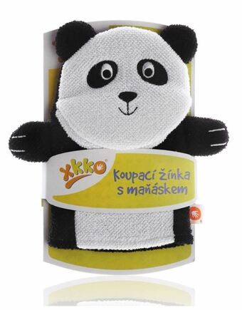 Kúpacia maňuška - panda (bavlna), Kikko