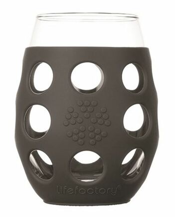 Lifefactory sklenice 500ml 1ks - carbon