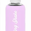 EcoViking Lahev na vodu skleněná 420 ml silikonový obal Pink