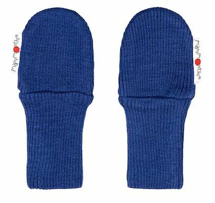 Manymonths rukavice bez palce merino 18 Jewel Blue