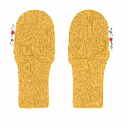 Manymonths rukavice bez palce merino 19 Golden Oat