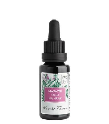 Masážní olej na hráz 20ml, Nobilis Tilia